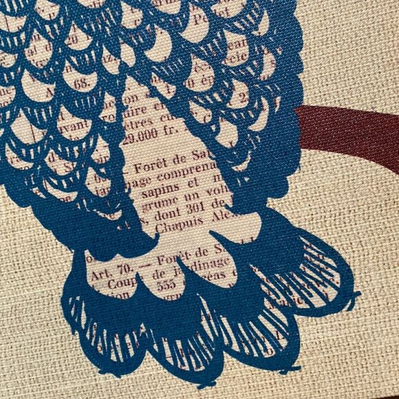 Retro 70s Vibe Bella Dos Santos Cute & Crafty Owl Canvas Art Picture 2012 - Picture 5 of 16